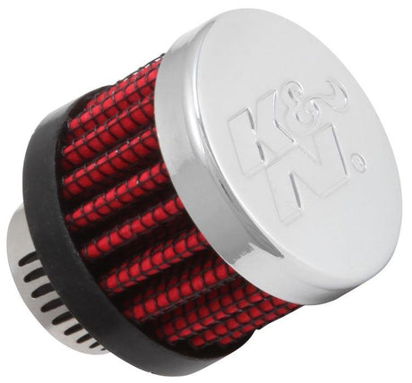 Reusable Vent Air Filter .5512" FLG 1-3/8" OD 1-1/8" H KN622480 - K&N Filters