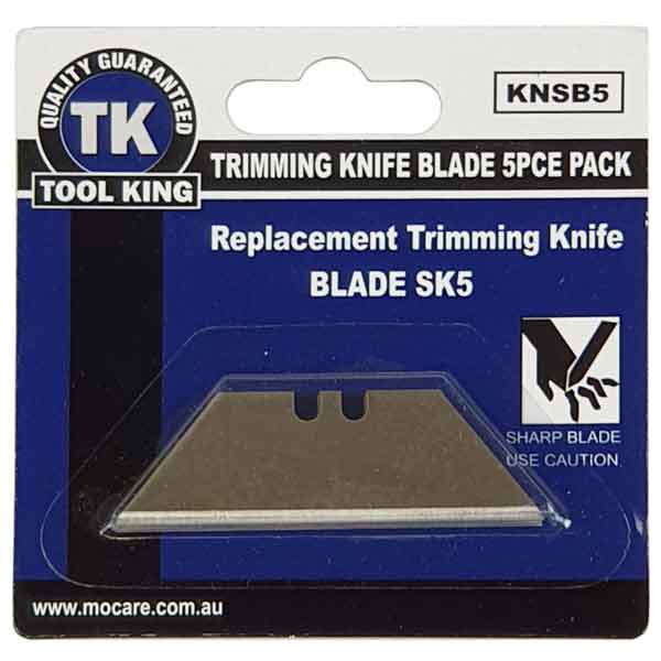 Trimming Knife Blades only 5 Piece to suit TKATK - Tool King | Universal Auto Spares