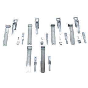 Strap Nylon Bush Tray Side Board Hinge And Over Center Latches Utes Trailers LCCKIT-001 - Machter