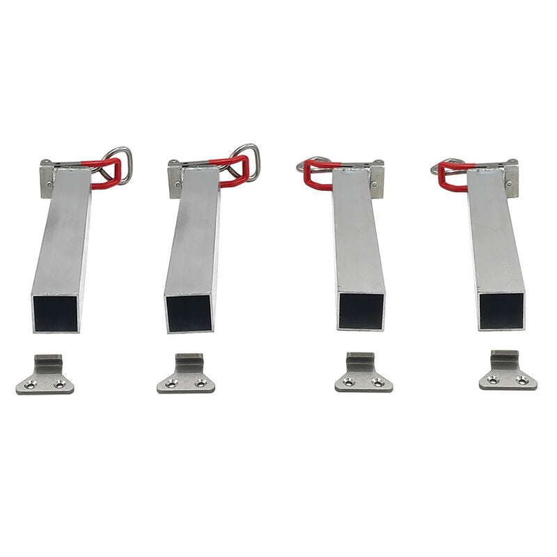 4 x Latch Locking Clamp Fit For Jack / Lift Off Canopy Ute Box Locks LCCKIT-003 - Machter