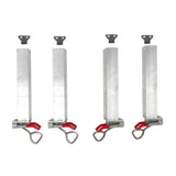 4 x Latch Locking Clamp Fit For Jack / Lift Off Canopy Ute Box Locks LCCKIT-003 - Machter