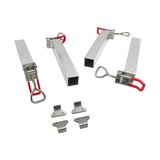 4 x Latch Locking Clamp Fit For Jack / Lift Off Canopy Ute Box Locks LCCKIT-003 - Machter