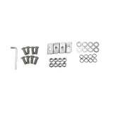 Pair LED Light Bar Brackets Fit For Rhino Rack Platform V2.0 LEDBK-002 - Machter