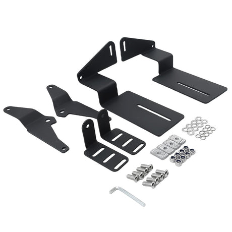 Pair LED Light Bar Brackets Fit For Rhino Rack Platform V2.0 - Machter
