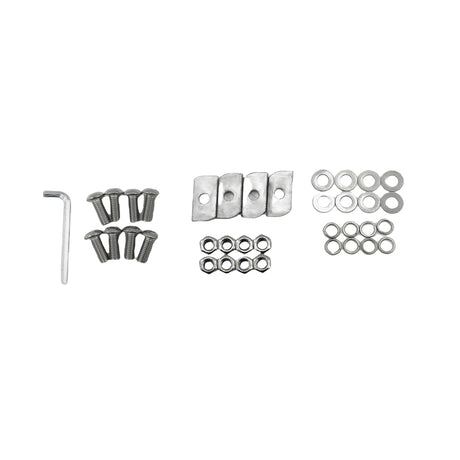Pair LED Light Bar Brackets Fit For Rhino Rack Platform V2.0 - Machter