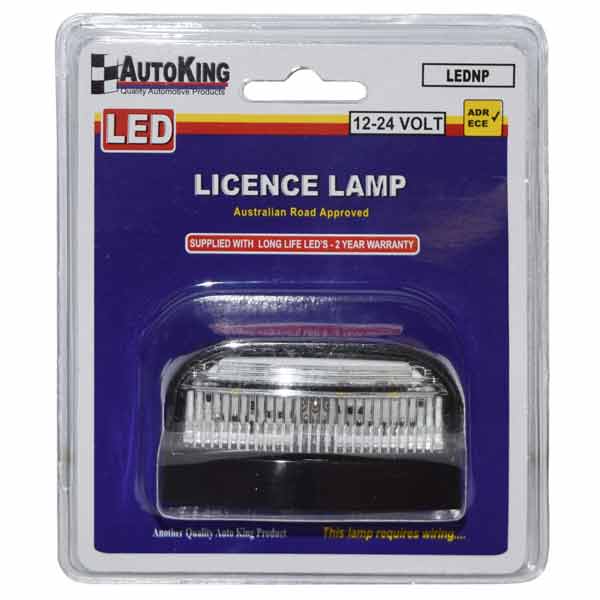 LED License Lamp 12-24 Volt - AUTOKING