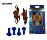 KED Load Resistors 12V 25W (2PK) LEDRESIST - Exelite