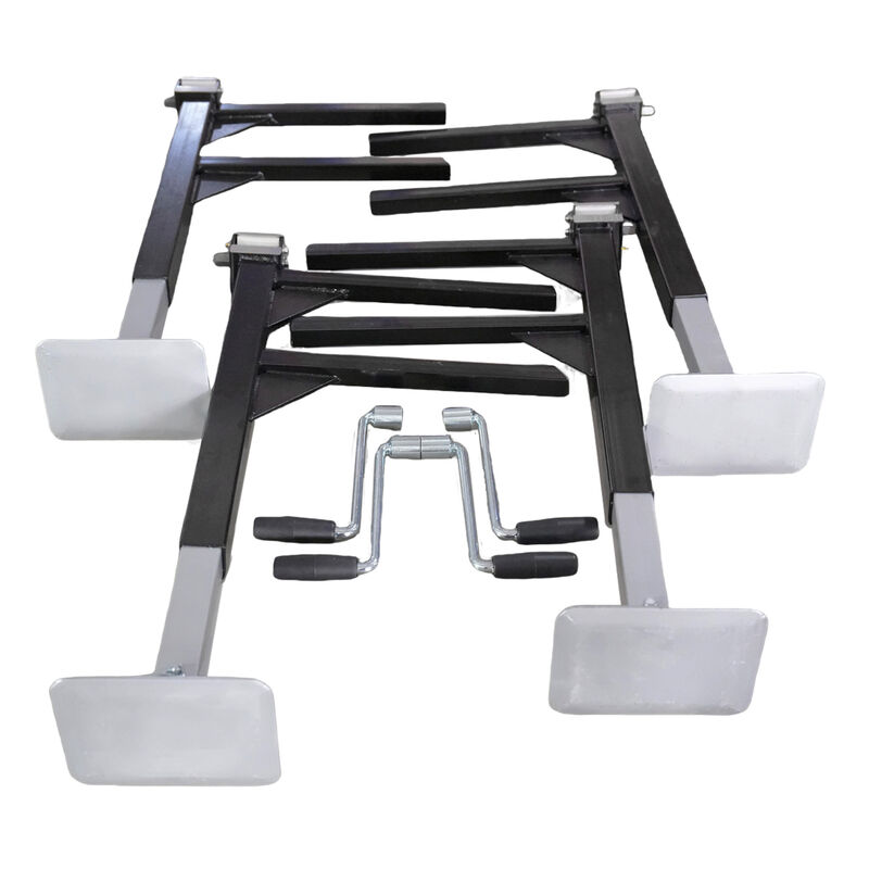4 Pcs Heavy Duty Lift Off Jack Off Legs Adjustable Fit For Caravan Canopy LEG001-4PCS - Machter