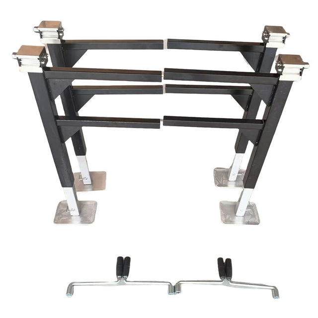 4 Pcs Heavy Duty Lift Off Jack Off Legs Adjustable Fit For Caravan Canopy LEG001-4PCS - Machter