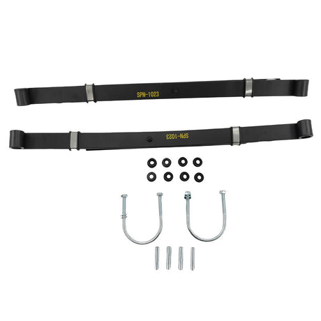 4-Leaf Golf Cart Rear Leaf Spring Kit Fit For Club Car Precedent Gas & Electric 2004-ON - Machter