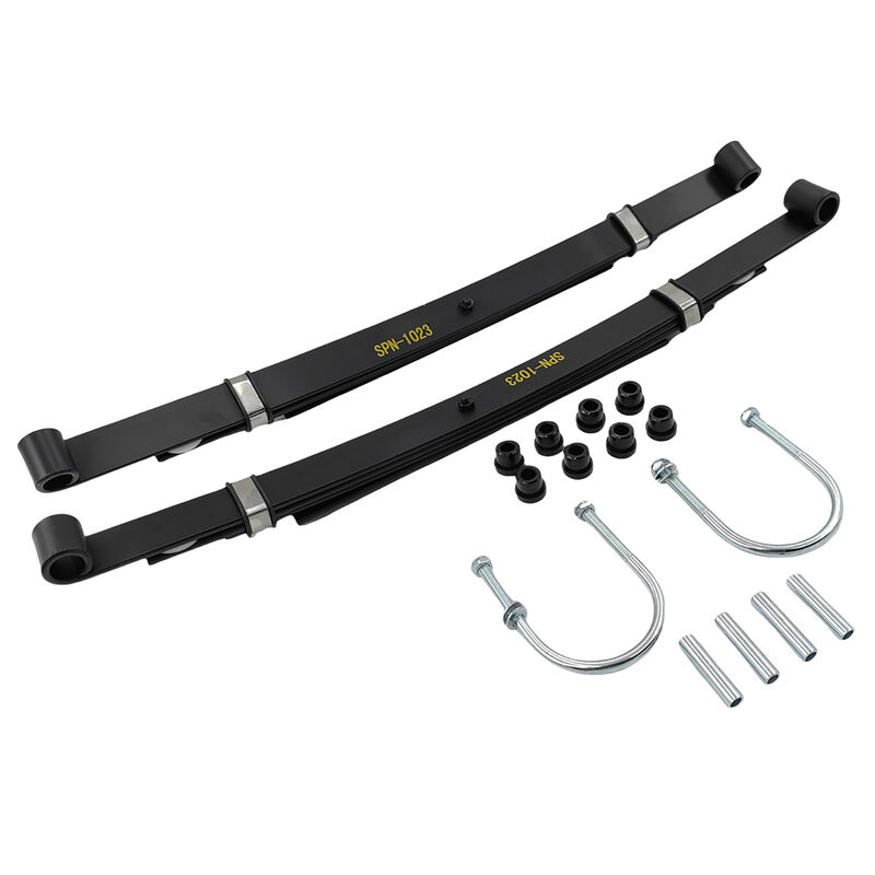 4-Leaf Golf Cart Rear Leaf Spring Kit Fit For Club Car Precedent Gas & Electric 2004-ON LHS-CLUB002-2PCS - Machter