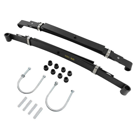 4-Leaf Golf Cart Rear Leaf Spring Kit Fit For Club Car Precedent Gas & Electric 2004-ON - Machter