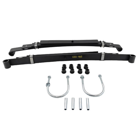 4-Leaf Golf Cart Rear Leaf Spring Kit Fit For Club Car Precedent Gas & Electric 2004-ON - Machter
