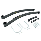 Golf Cart 2-Leaf Rear Leaf Springs Set With Bushing Kit Fit For EZGO RXV 2008-ON LHS-EZ001-2PCS - Machter