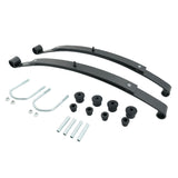 Golf Cart 2-Leaf Rear Leaf Springs Set With Bushing Kit Fit For EZGO RXV 2008-ON LHS-EZ001-2PCS - Machter