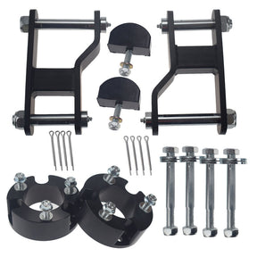 Fit For Nissan Navara D40 Suspension Lift Kit 2.5" Front 2" Rear Greaseable Shackle LIFKIT-NS001 - Machter