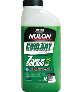 Green Premium Long Life Coolant 100% Concentrate - Nulon 1L