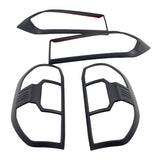Matte Black Headlight & Tail Light Trim Covers Fit For LDV T60 2017-2021 LLC-LDV001 - Machter