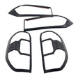 Matte Black Headlight & Tail Light Trim Covers Fit For LDV T60 2017-2021 LLC-LDV001 - Machter