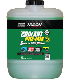Green Premium Long Life Coolant Premix - Nulon 10L