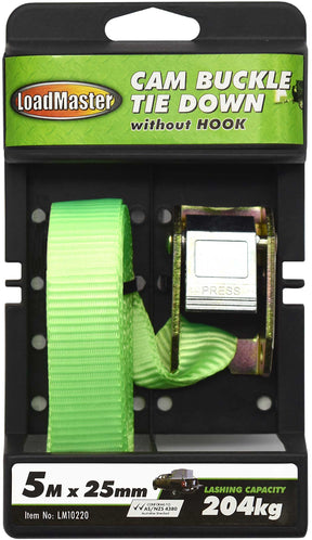 1 Piece 5 Meter 204Kg, Cam Buckle Dome Set, Light Duty - LoadMaster
