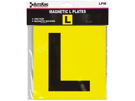 L Plates Magnetic Pair - AUTOKING | Universal Auto Spares