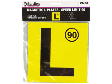 L Plates Magnetic Speed 90 - AUTOKING | Universal Auto Spares
