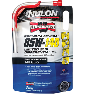 Premium Mineral 85W-140 Limited Slip Differential Oil - Nulon 1L