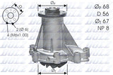 Mercedes-Benz Benz OM602 Water Pump M176DZ - Austral | Universal Auto Spares