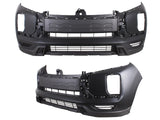 Front Bar Cover (with Flare Holes, No Number Plate Hole) Mitsubishi ASX XD 2009 - 2019 MBAS - BAR - 14F - Sterling Parts - Grilles & Bumper Parts - Sterling Parts