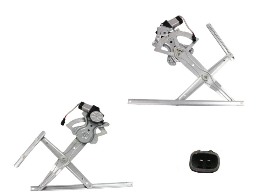 Front Window Regulator LHS (2 - Pin, With Motor) Mitsubishi Outlander ZJ/ZK/ZL 11 2012 - 07/2021 MBOL - WIR - 07L - Sterling Parts - Window Regulators & Winders - Sterling Parts