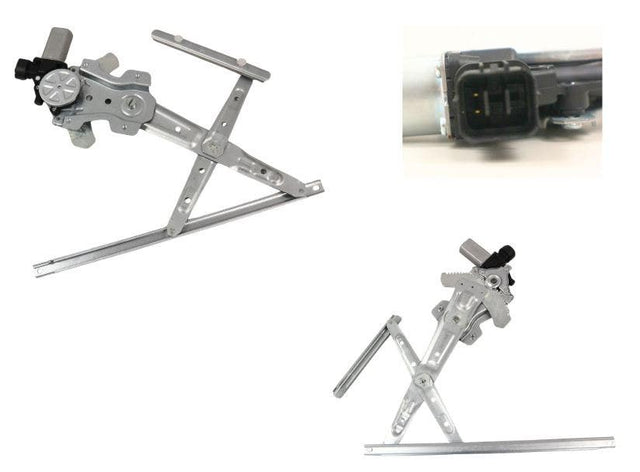 Rear Window Regulator RHS (2 - Pin, With Motor) Mitsubishi Outlander ZJ ZK ZL 11 2012 - 07/2021 MBOL - WIR - 09R - Sterling Parts - Window Regulators & Winders - Sterling Parts
