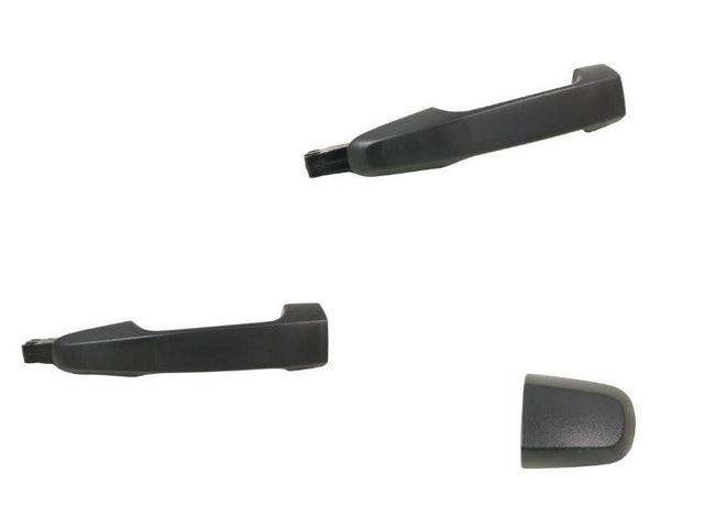Front Door Handle (Outer, LHS, Black, No Key Hole) Mitsubishi Triton ML/MN 2006 - 2015 MBTT - DOH - 88L - Sterling Parts - Door Handles - Sterling Parts