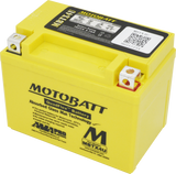 Motorcycle Battery AGM Drycell 12V 70CCA Quadflex Technology MBTX4U - Motobatt | Universal Auto Spares