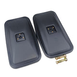 1 Pair Manual Side Wing Mirrors Fit For Isuzu KS-NPR Hino For Nissan Bus Truck MDM-IS001 - Machter