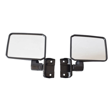Door Mirror Black LH+RH Fit For Toyota Landcruiser 70 75 78 Series Ute Pair MDM-TA004 - Machter