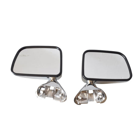 Manual Door Mirror LH+RH Fit For Toyota Hilux 1988-2005 Chrome Pair MDM-TA005 - Machter