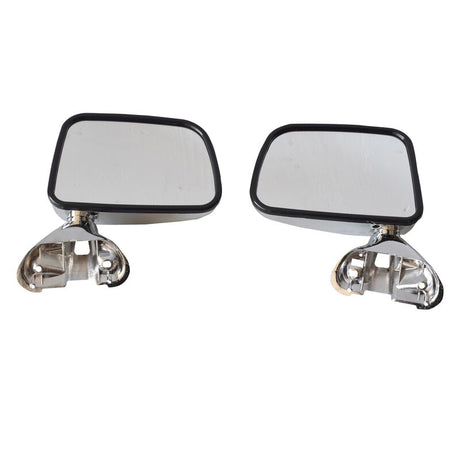 Manual Door Mirror LH+RH Fit For Toyota Hilux 1988-2005 Chrome Pair MDM-TA005 - Machter