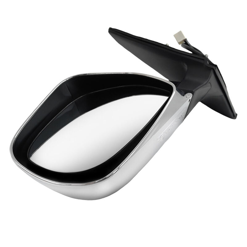 3 Pins Door Mirror Assembly Left Hand Side Chrome Cover Fit For Toyota Prado 120 Series 2002-2009 MDM-TA010L - Machter