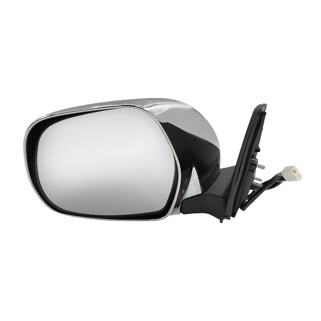 3 Pins Door Mirror Assembly Left Hand Side Chrome Cover Fit For Toyota Prado 120 Series 2002-2009 MDM-TA010L - Machter