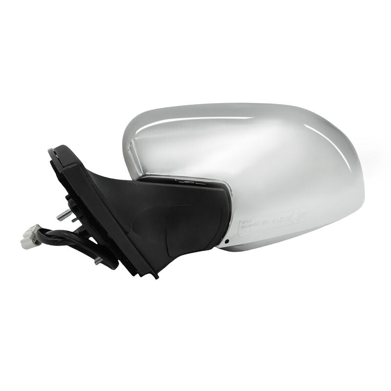 3 Pins Door Mirror Assembly Left Hand Side Chrome Cover Fit For Toyota Prado 120 Series 2002-2009 MDM-TA010L - Machter