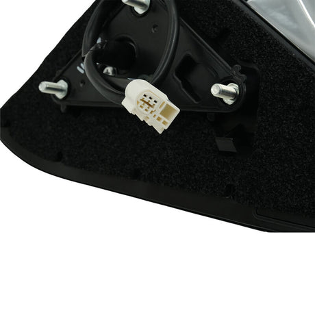 3 Pins Door Mirror Assembly Left Hand Side Chrome Cover Fit For Toyota Prado 120 Series 2002-2009 - Machter