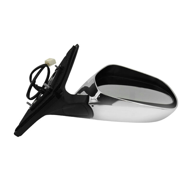 3 Pins Door Mirror Assembly Right Hand Side Chrome Cover Fit For Toyota Prado 120 Series 2002-2009 MDM-TA010R - Machter