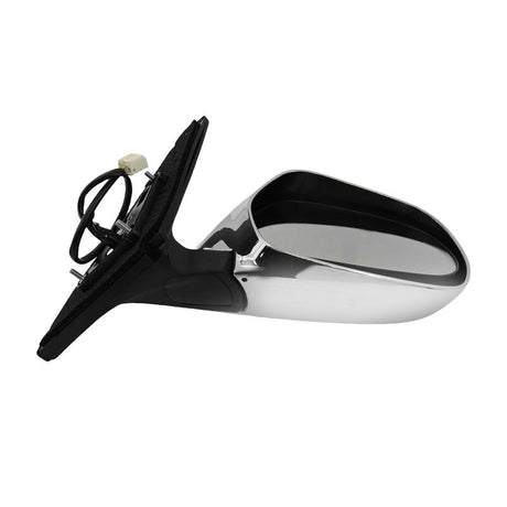 3 Pins Door Mirror Assembly Right Hand Side Chrome Cover Fit For Toyota Prado 120 Series 2002-2009 - Machter