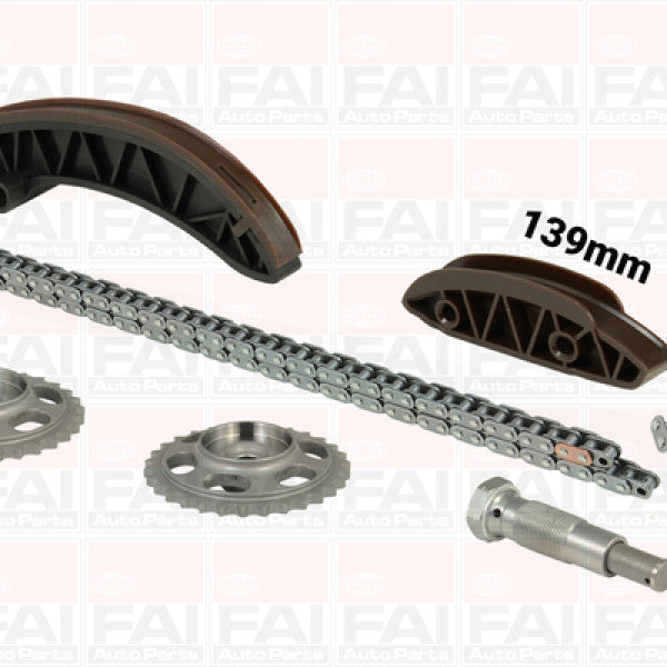 Timing Chain Kit Mercedes 1.8/2.2L DOHC 16V CRD METK8 - FAI