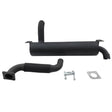 Muffler & Flex Exhaust Pipe Set Fit For Bobcat Skid Steer Loaders S150 S160 S175 S185 S205 For Bobcat Track Loaders T180 T190 6683915 7107449 MFE-BOB004 - Machter