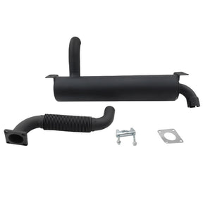 Muffler & Flex Exhaust Pipe Set Fit For Bobcat Skid Steer Loaders S150 S160 S175 S185 S205 For Bobcat Track Loaders T180 T190 6683915 7107449 MFE-BOB004 - Machter