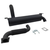 Muffler & Flex Exhaust Pipe Set Fit For Bobcat Skid Steer Loaders S150 S160 S175 S185 S205 For Bobcat Track Loaders T180 T190 6683915 7107449 MFE-BOB004 - Machter