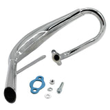Expansion Chamber Muffler CDH66 2 Stroke Muffler-80cc Fit For Gas Motorized Bicycle MFE-CDH66 - Machter