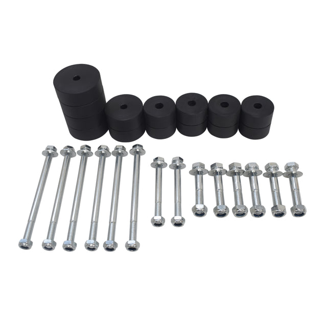 Body Lift Kit 1" Inch Dual Cab Fit For MQ TRITON 2015-2018 Dual Cab MJL-BLK-MBXX2 - Machter
